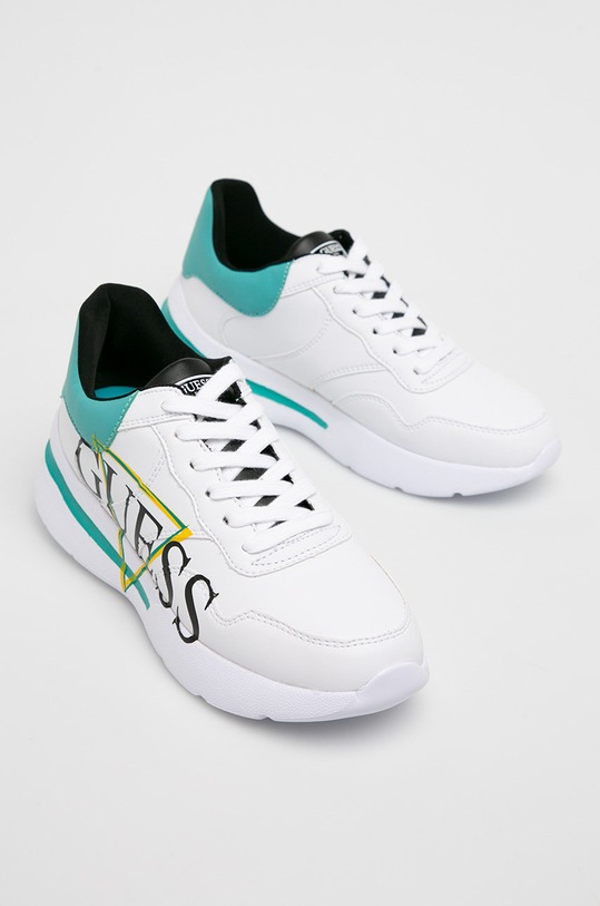 Guess Jeans - Обувки Milez FL5MIL.ELE12 бял SS19