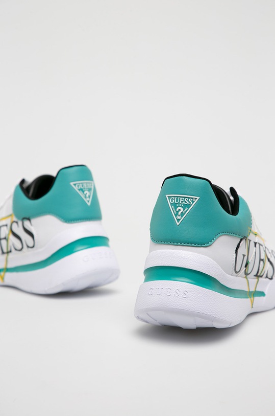 Обувки Guess Jeans - Обувки Milez FL5MIL.ELE12 бял