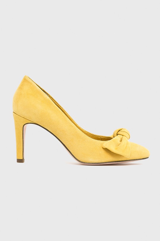 Tamaris - Lodičky x Marcel Ostertag ihličkový žltá 1.1.22423.22