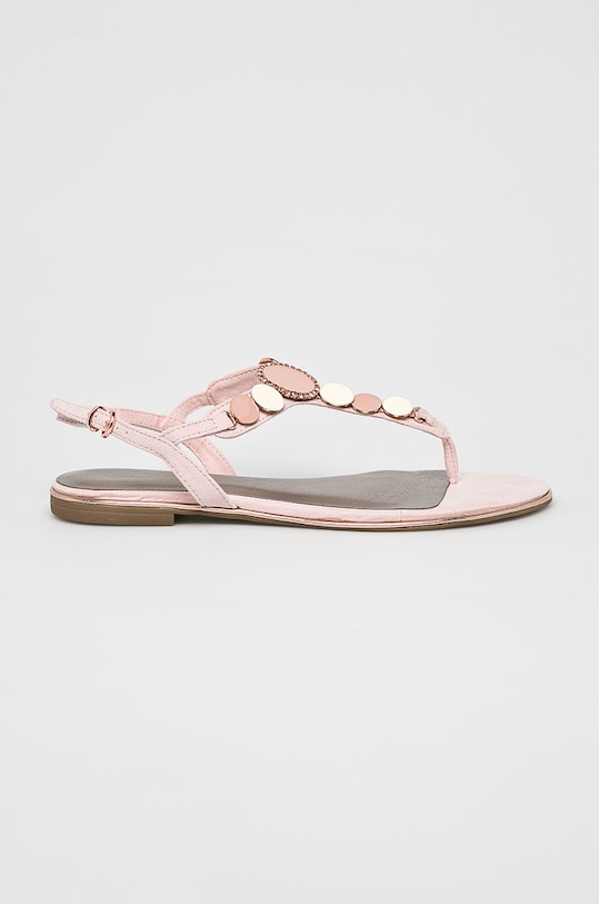 Tamaris - Sandále textilný ružová 1.1.28151.22