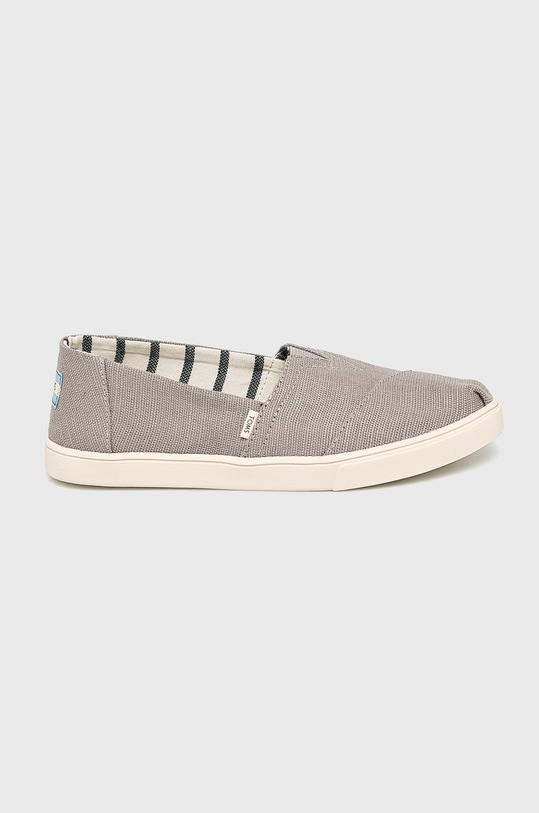 Toms - Εσπαντρίγιες φλατ γκρί 10013492