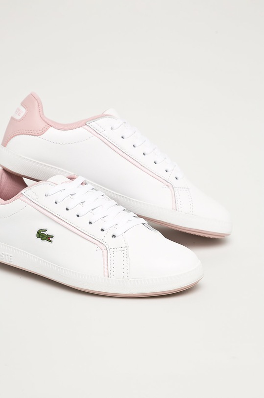 Lacoste - Topánky 737SFA00311Y9 biela SS19