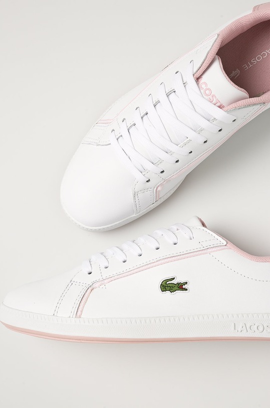 Obuv Lacoste - Topánky 737SFA00311Y9 biela