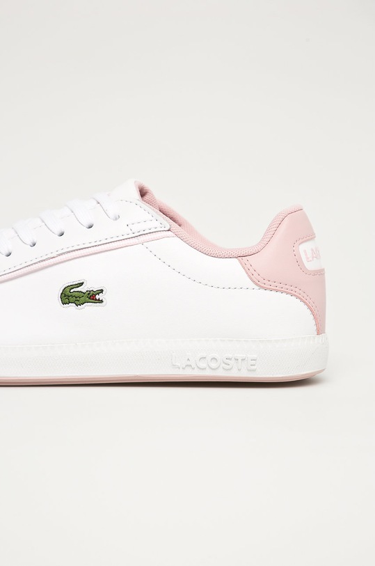 Lacoste - Topánky biela 737SFA00311Y9