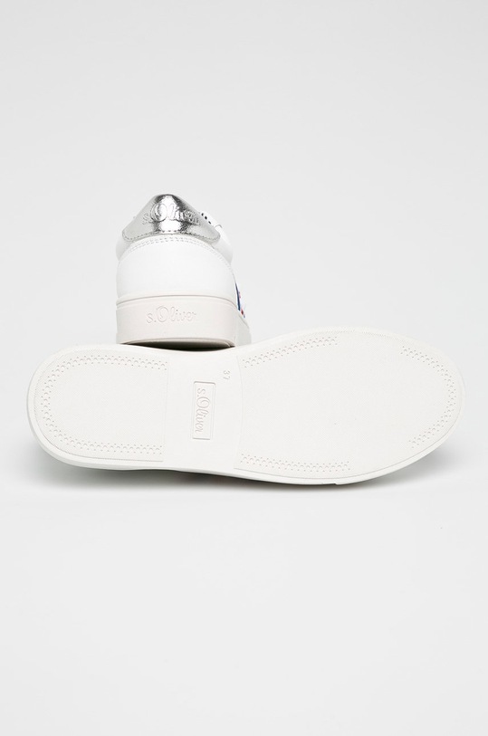 Обувки s. Oliver - Обувки 5.5.23602.22 бял