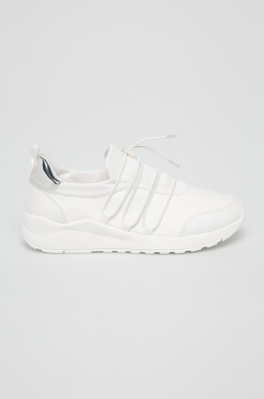 s. Oliver - Topánky plochá biela 5.5.23616.22