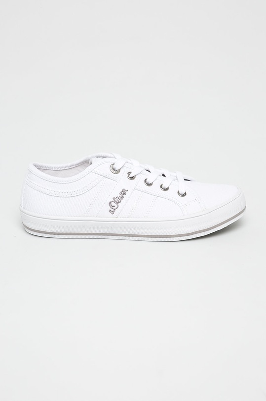 s. Oliver - Tenisky plochá biela 5.5.23665.32