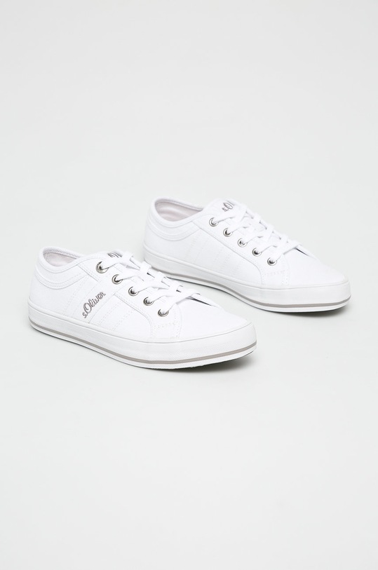 s. Oliver - Tenisky 5.5.23665.32 biela SS19