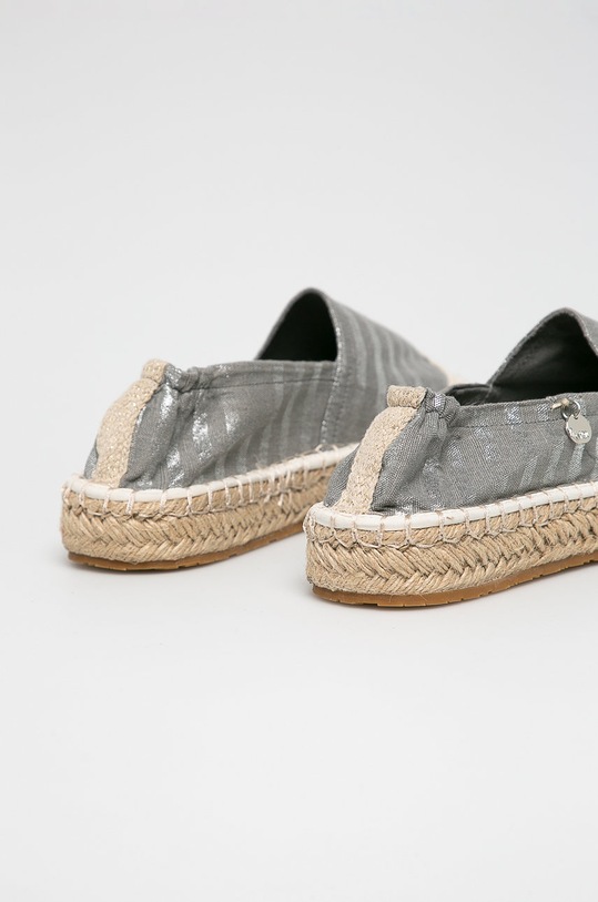 s. Oliver - Espadrilky šedá 5.5.24204.32