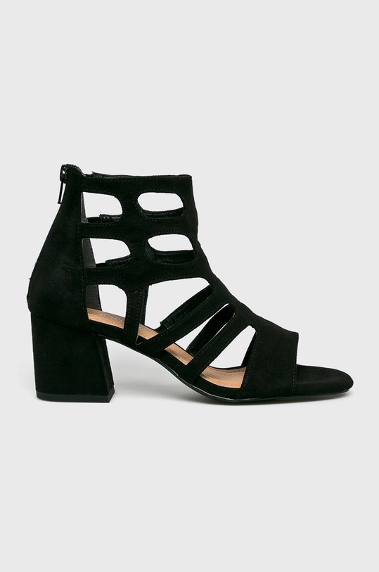 s. Oliver - Sandále textilný čierna 5.5.28312.22