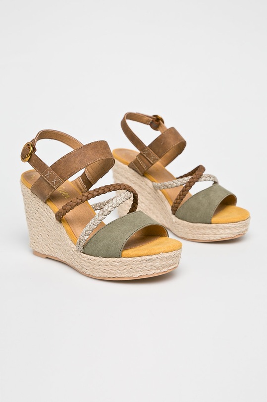 s. Oliver - Platformy 5.5.28314.22 zelená SS19