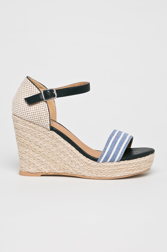 s. Oliver - Platformy klinový tmavomodrá 5.5.28315.22