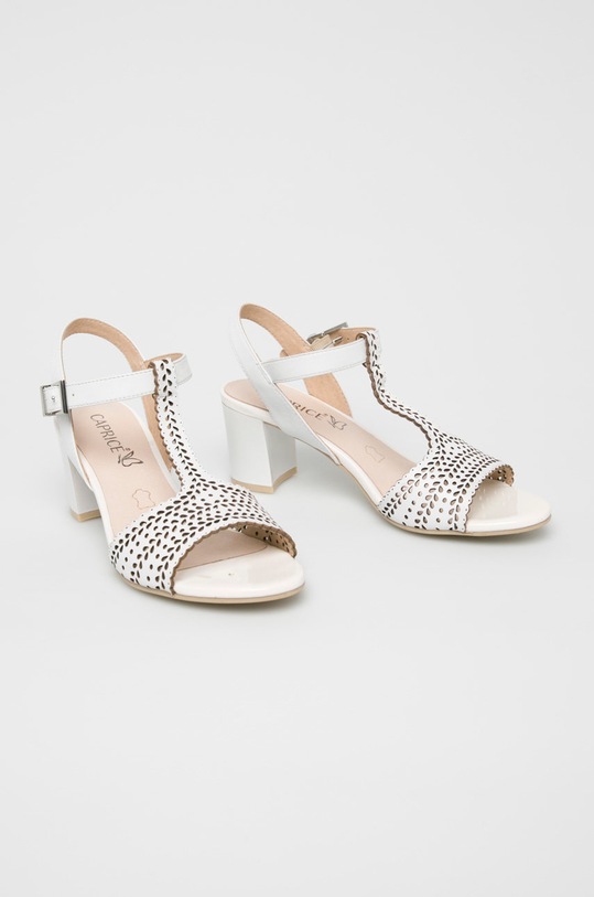 Caprice - Sandale 9.9.28301.22 alb SS19