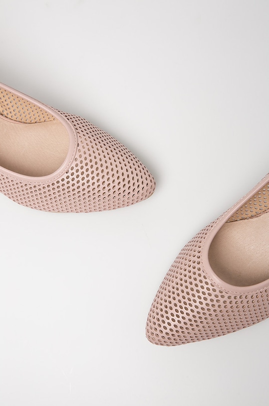 Caprice - Обувки с дебел ток 9.9.22510.22 розов