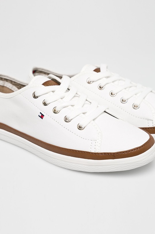 Tommy Hilfiger - Πάνινα παπούτσια λευκό FW0FW02823
