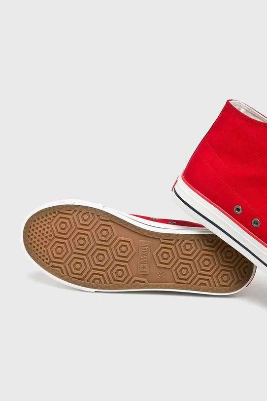 Obuwie Big Star - Trampki DD274334 czerwony