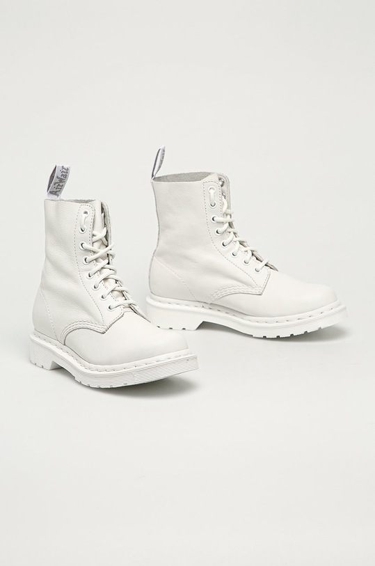 Dr. Martens - Kožené workery 1460 Pascal 24480100 bílá AA00