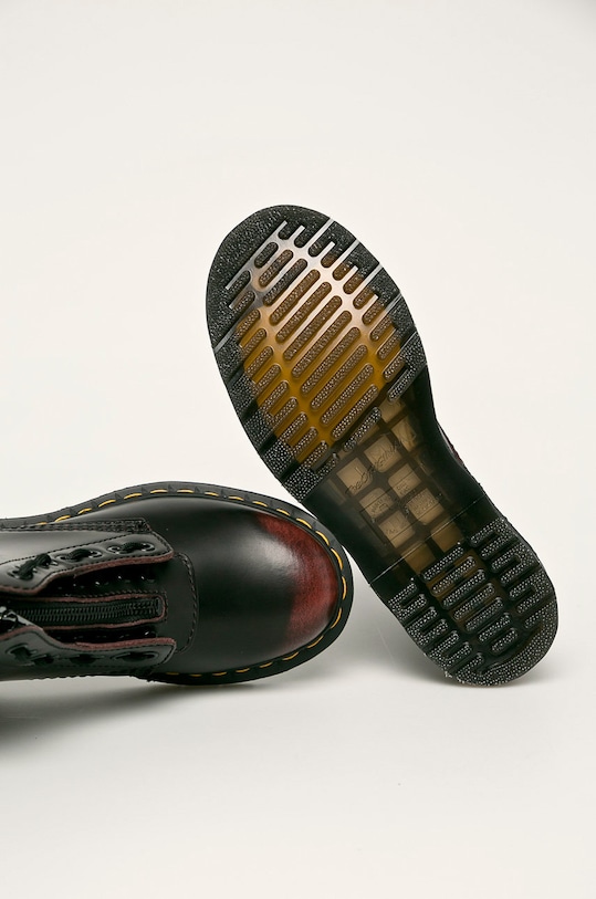 Dr. Martens - Workery skórzane bordowy 24330600