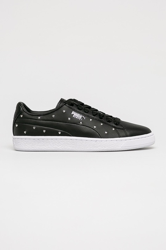 Puma - Boty Basket Studs 369298 plochá černá 369298