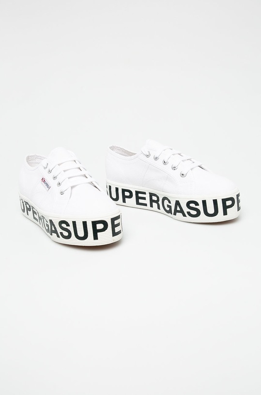 Superga - Ниски кецове S00FJ80.901 бял SS19