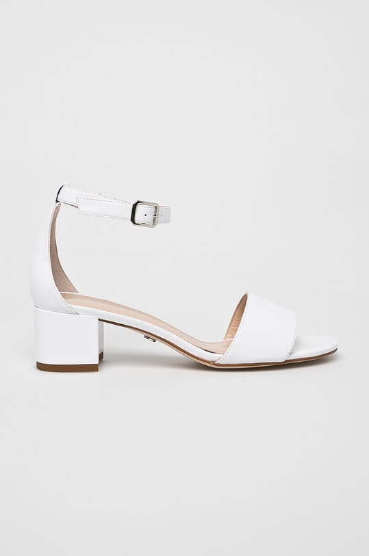 Solo Femme - Sandále usňová koža biela 73405.01.B86.000.07.00