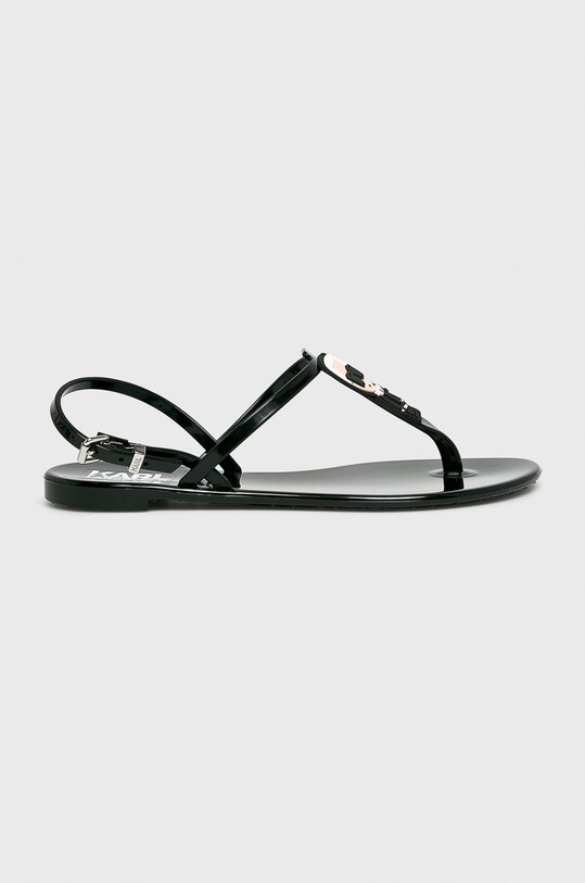 Karl Lagerfeld - Sandale sintetic negru KL80002