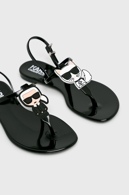Karl Lagerfeld - Sandały KL80002 KL80002 czarny SS19