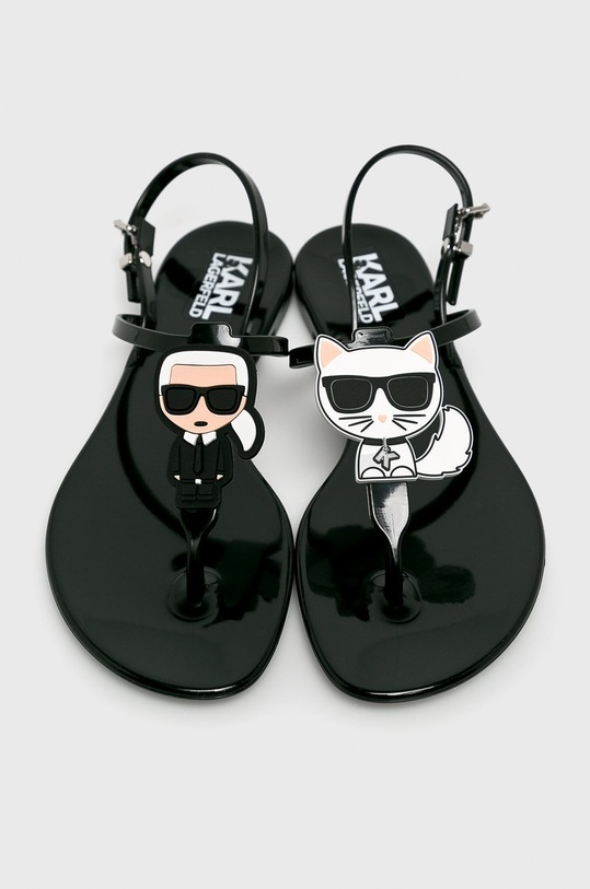 Karl Lagerfeld - Sandały KL80002 KL80002 czarny