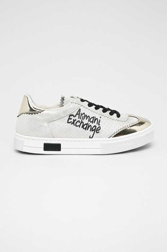 Armani Exchange - Topánky plochá zlatá XDX013.XV106