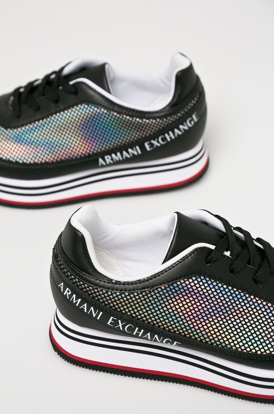 Obuv Armani Exchange - Topánky XDX030.XV123 čierna