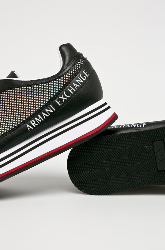 Armani Exchange - Topánky čierna XDX030.XV123