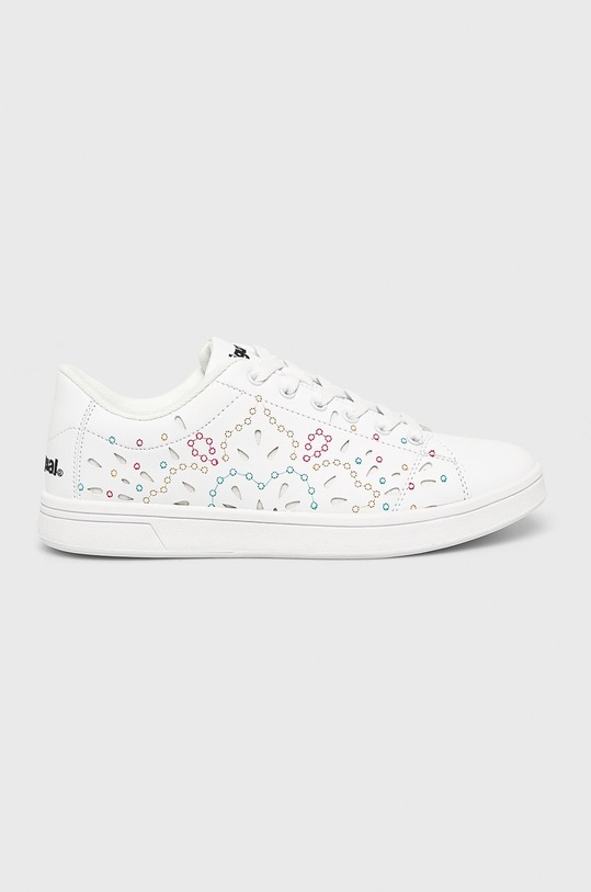 Desigual Sport - Pantofi plată alb 19SUKW10