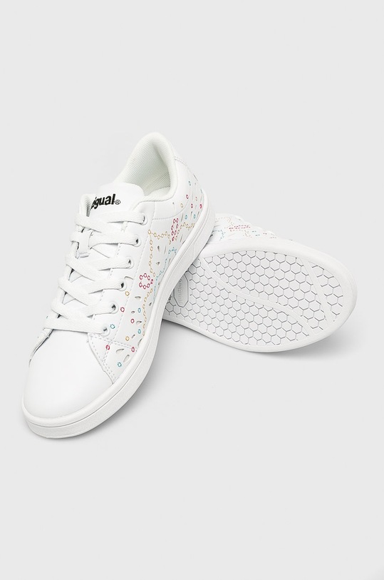 Desigual Sport - Pantofi alb 19SUKW10