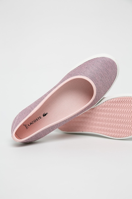 Lacoste - Balerini Ziane Ballet roz 737CFA00502E5