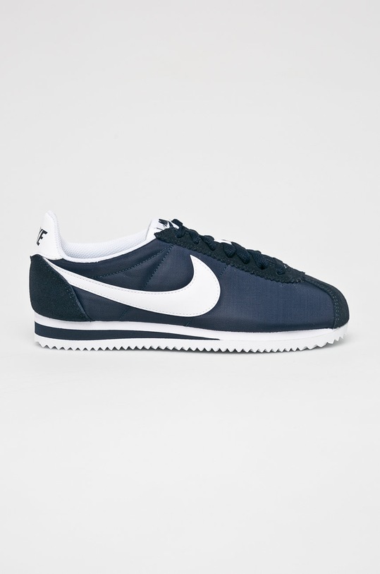 Nike Sportswear - Topánky Classic Cortez Nylon semišová koža tmavomodrá 749864.411