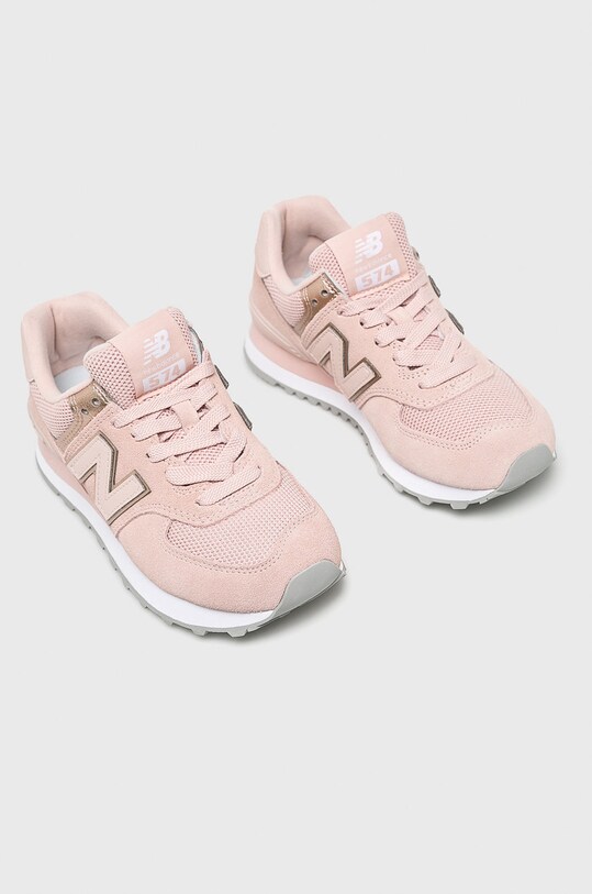 New Balance - Обувки WL574MEC WL574MEC розов SS19