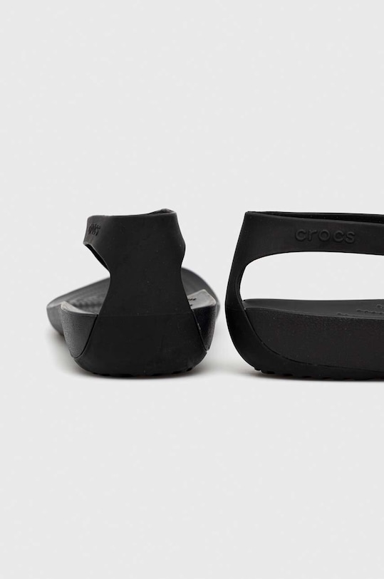 Obuwie Crocs sandały 205468.SERENA.FLIP.W czarny