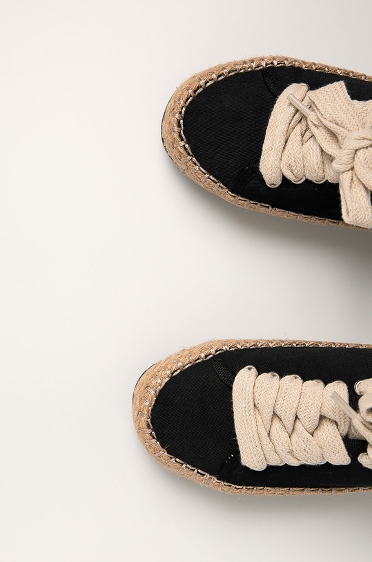 Emu Australia - Espadrile copii Agonis Teens T11411 negru