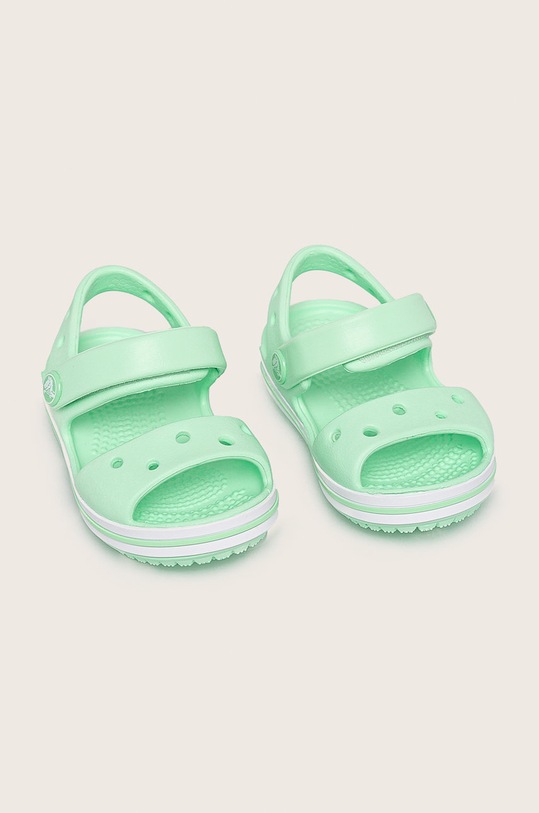 Crocs sandały Crocband 12856 12856.CROCS.CROCBAND.SA zielony AA00