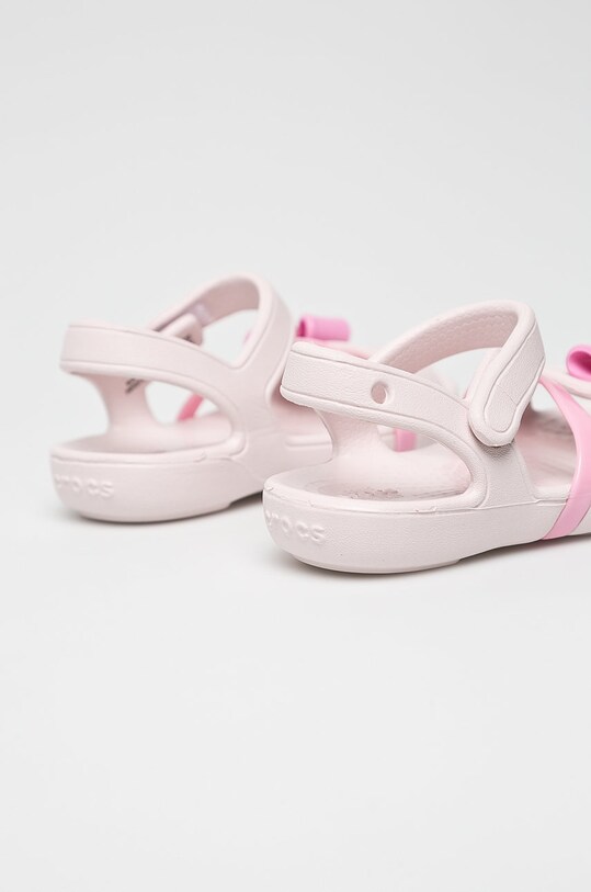 Crocs - Детски сандали розов 205530.LINA.CHARM.SANDA