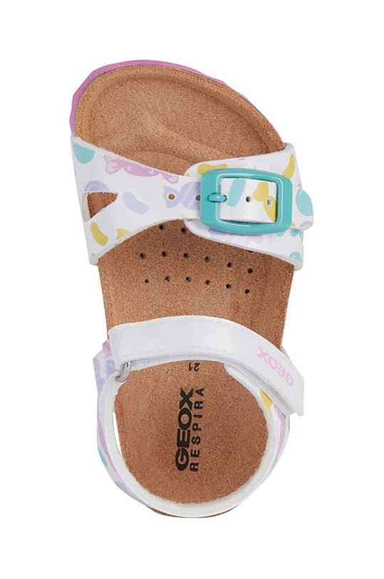 Geox παιδικά σανδάλια B922RA.000HH.24.27 λευκό