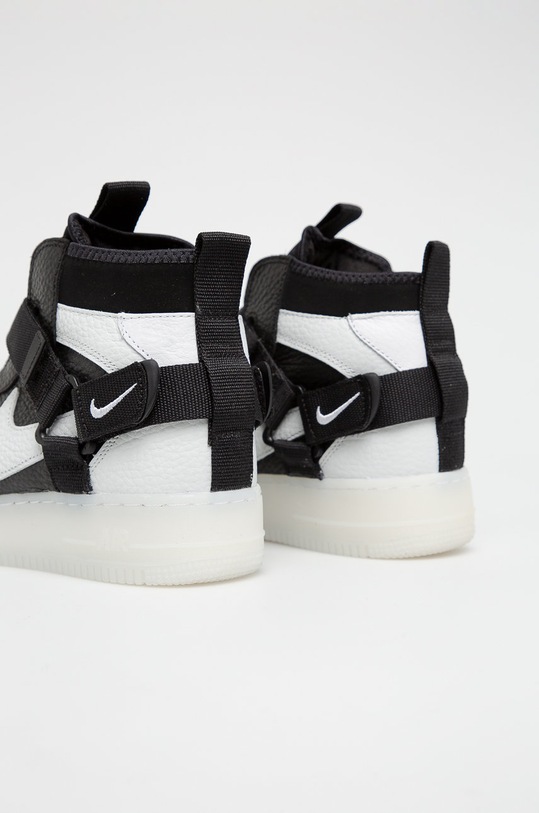 Nike Sportswear - Обувки Air Force 1 Utility Mid бял AQ9758