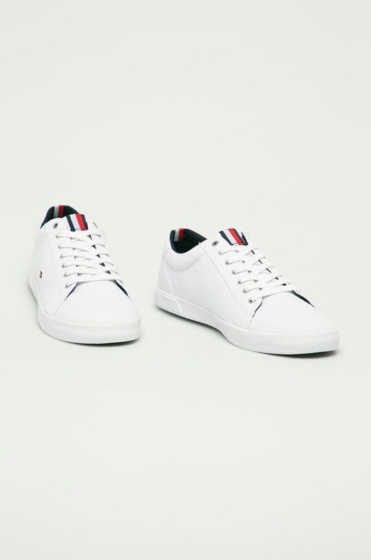 Tommy Hilfiger - Tenisówki ICONIC LONG LACE SNEAKER FM0FM01536 biały SS23