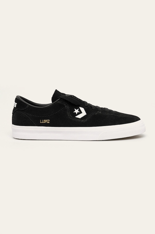 Converse leather plimsolls x Louie Lopez black C163261
