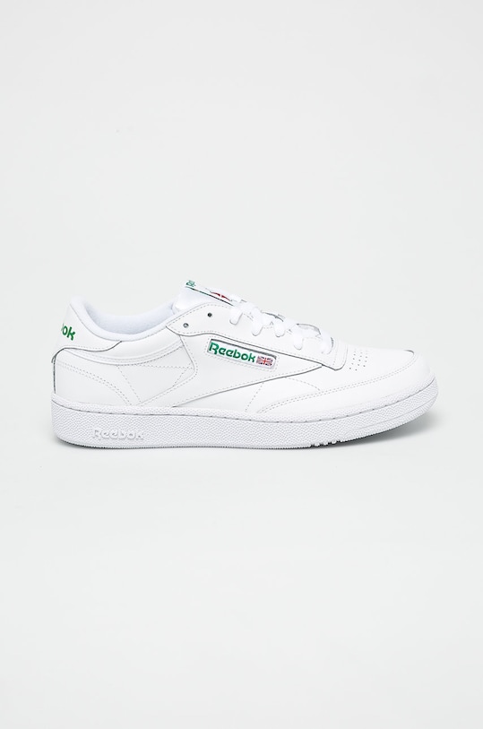 Reebok - Topánky Club C 85 usňová koža biela AR0456