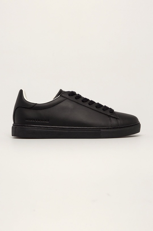 Armani Exchange – Buty skórzane czarny XUX001.XV093
