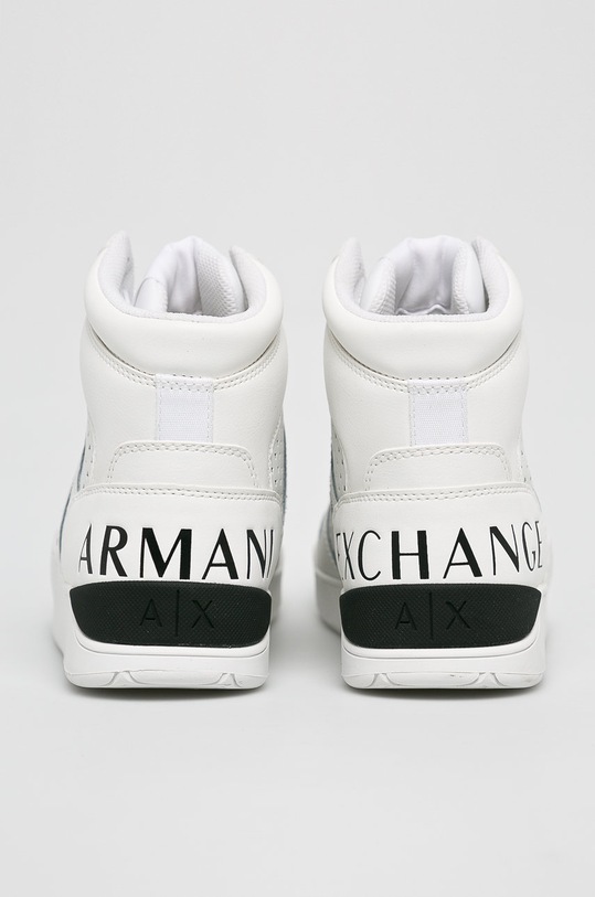 Obuv Armani Exchange - Topánky XUZ003.XV095 biela