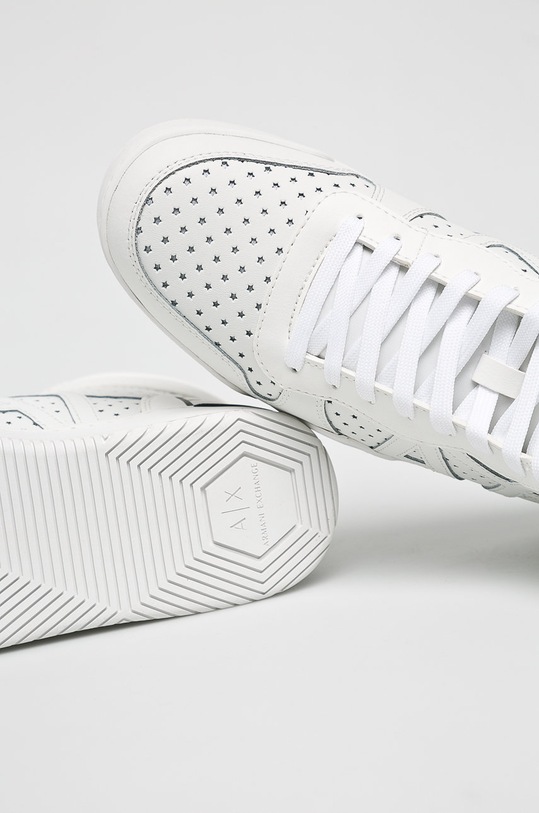 Armani Exchange - Topánky biela XUZ003.XV095