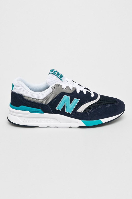 New Balance - Cipő CM997HCT velúr bőr sötétkék CM997HCT