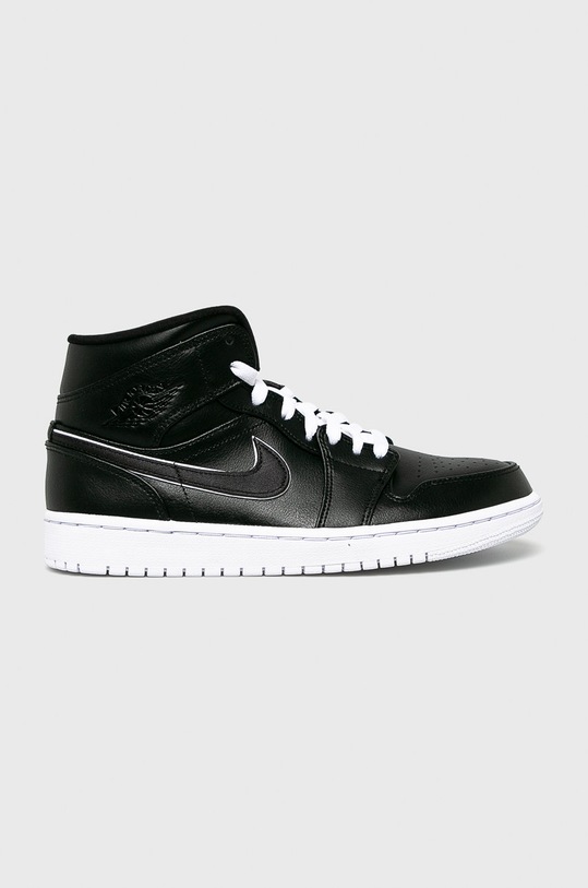 Jordan - Cipő Air Jordan 1 Mid SE nappa bőr fekete 852542.016